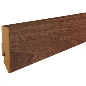 MDF padlószegély 60 mm-es M61 profil - 640 mogyoró - 2,6m