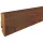 MDF padlószegély 60 mm-es M61 profil - 640 mogyoró - 2,6m