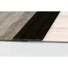 Aluminium 35 mm-es lapos burkolatváltó profil - 12706 - bronz - 2,7m - öntapadós