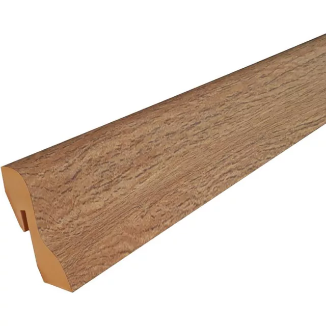 MDF padlószegély 40 mm-es D profil - 515 ódon tölgy - 2,6m