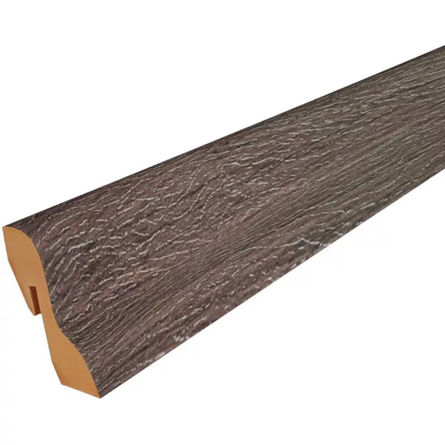 MDF padlószegély 40 mm-es D profil - 096 yorki tölgy - 2,6m