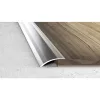 Aluminium 61 mm-es magasságkiegyenlítő profil - 93002 - ezüst - 3m - öntapadós