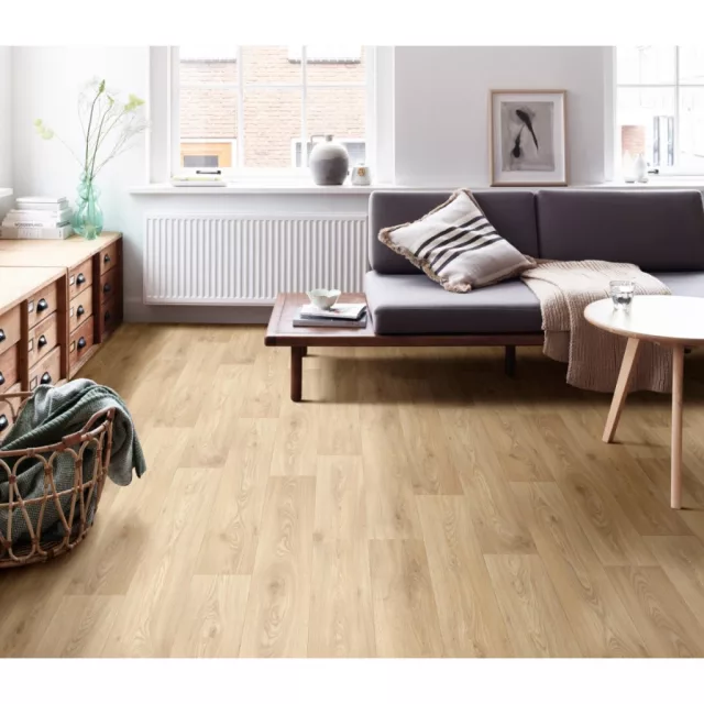 tekercses vinyl padló, PVC -  világosbarna fa mintás Footex 335 Cop 2 m