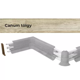   Végzáró elem 10556 PVC padlószegélyhez 22993 2db/csomag - 0553 Canum tölgy
