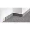 PVC padlószegély 55 mm-es 42222, behúzható - fehér - 2,5m - szőnyegekhez