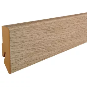   MDF padlószegély 60 mm-es M61 profil - 519 hamvas tölgy - 2,6m