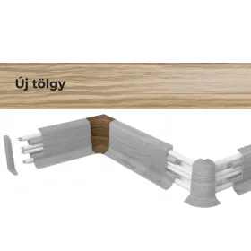   Belső sarokelem 10556 PVC padlószegélyhez 22990 2db/csomag - 8602 Új tölgy