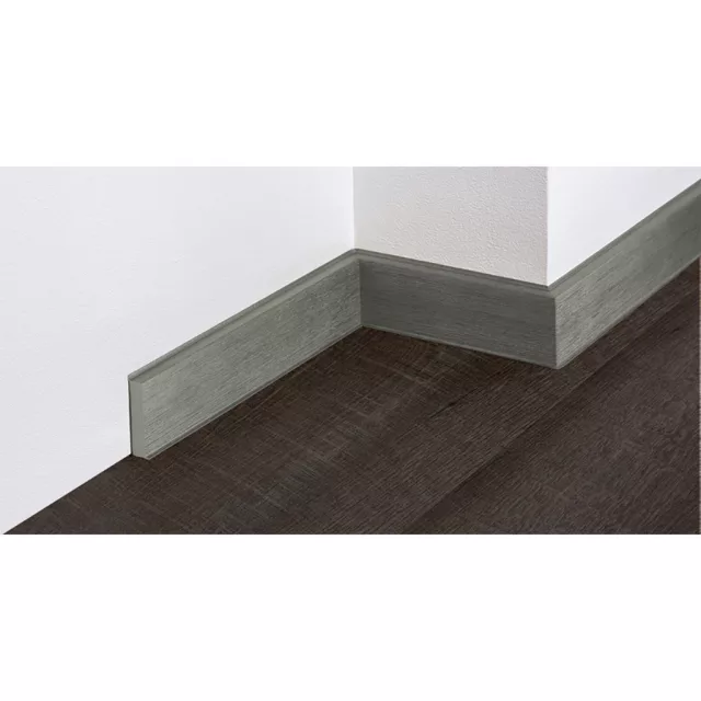 PVC padlószegély 60mm-es, tömör - világos pezsgő - 2,5m