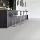 tekercses vinyl padló, PVC -  szürke szórt kő mintás Viro 599 4 m