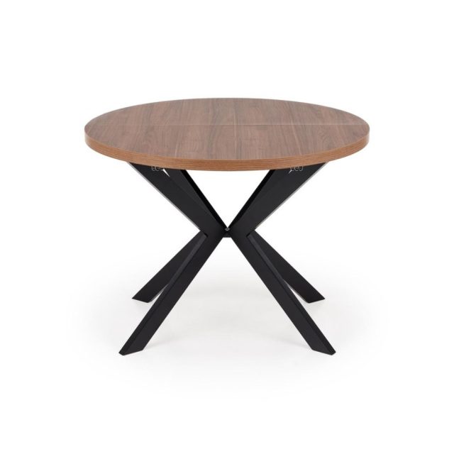 PERONI - Bővíthető étkezőasztal 100-250 cm - dió / fekete