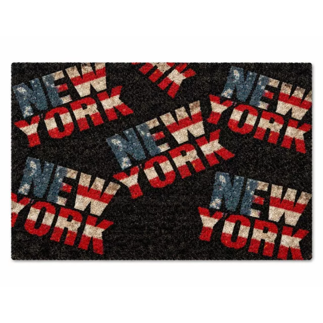 Printed Coir lábtörlő 3058 New York - 40 x 60 cm