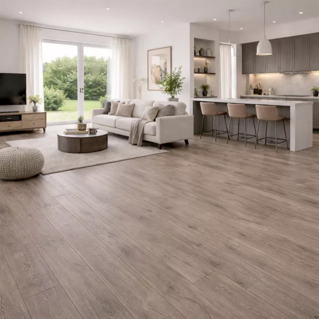Vízálló laminált padló Road 100TSF Viamonte (széles) 8 mm