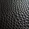Falpanel, dombornyomott, PVC, 280x120 cm - Black Metal