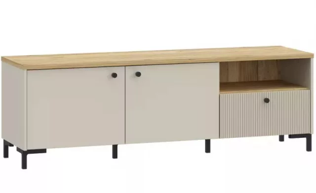 Gigabit (BITT121L-M846) tv-állvány - mauvella tölgy, homok