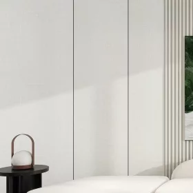   Falpanel, textil hatású, bambuszrost, 280x40 cm - Soft Linen