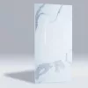 Falpanel, márvány mintával, PVC, 280x120 cm - Graceful White