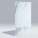 Falpanel, márvány mintával, PVC, 280x120 cm - Graceful White