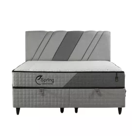   Blossom boxspring ágy (160 x 200) Orlando 1001 világosszürke