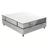 Blossom boxspring ágy (160 x 200) Orlando 1001 világosszürke