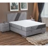 Blossom boxspring ágy (160 x 200) Orlando 1001 világosszürke