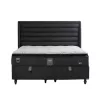 Guinea boxspring ágy (160 x 200) Forrest 0024 sötétszürke