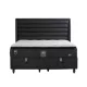 Guinea boxspring ágy (160 x 200) Forrest 0024 sötétszürke