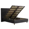Guinea boxspring ágy (160 x 200) Forrest 0024 sötétszürke