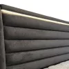 Guinea boxspring ágy (160 x 200) Forrest 0024 sötétszürke