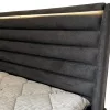 Guinea boxspring ágy (160 x 200) Forrest 0024 sötétszürke