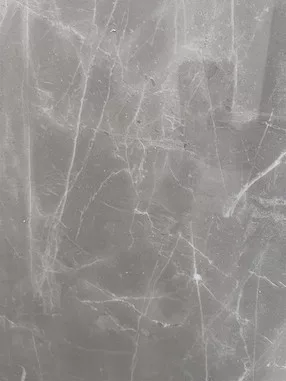 Falpanel, márvány mintával, PVC, 280x120 cm - Silver Grey