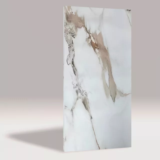 Falpanel, márvány mintával, PVC, 280x120 cm - Taro Beige