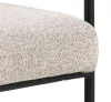 ADELED karfás étkezőszék - Monza beige 60/fekete