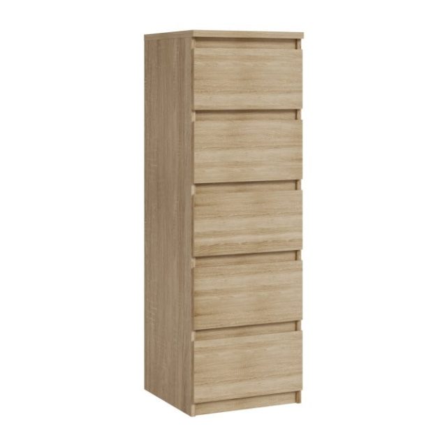 Manchester 5 fiókos komód (CHLK452-D30F) - sonoma tölgy