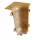 Belső sarokelem 10556 PVC padlószegélyhez 22990 2db/csomag - 0043 Yankee tölgy