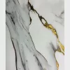 Falpanel, márvány mintával, PVC, 280x120 cm - Gold in Dawn
