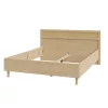 Sparrow ágykeret 160 cm - CXSL1162-M696 - elegancia tölgy/természetes rattan