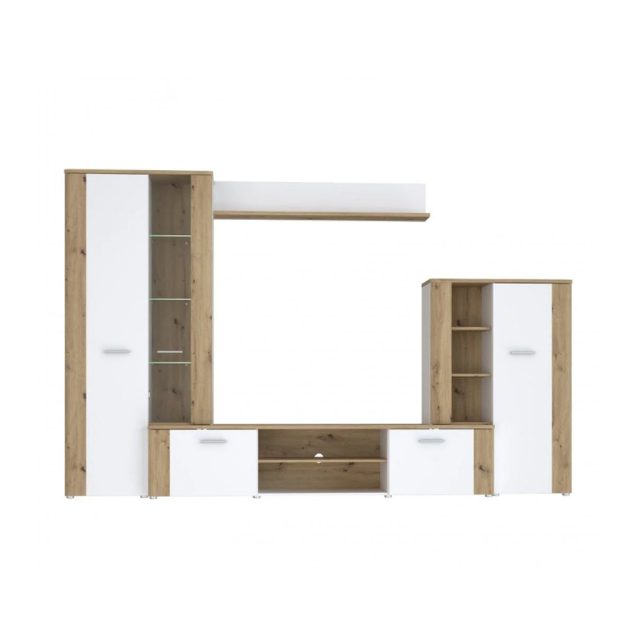 Bingo Nappali szett - BBGM01B-C881 - fehér/artisan tölgy