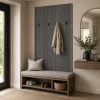 Akusztikus falpanel Lumigrid GS2101K szürke 60*260 cm
