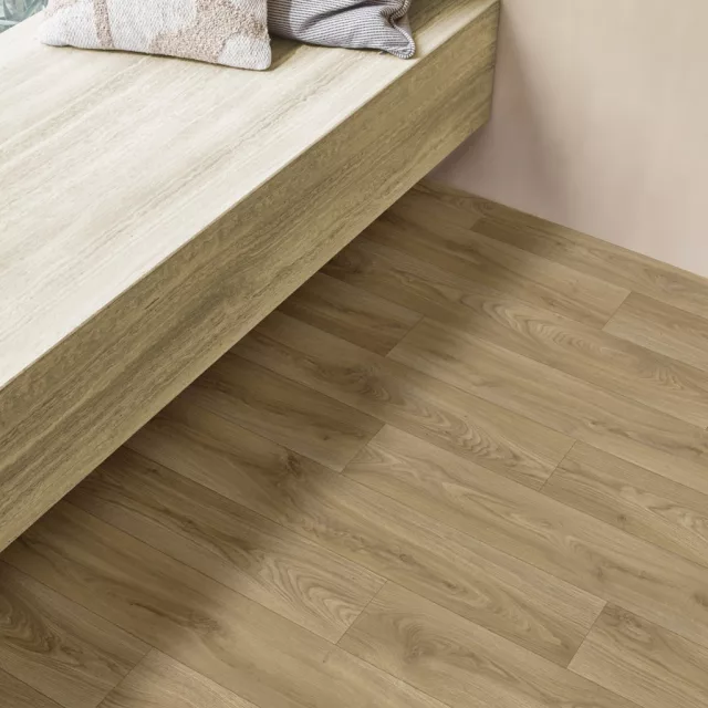 tekercses vinyl padló, PVC -  barna fa mintás Enter 24L Giulia  4 m