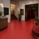 tekercses vinyl padló, PVC -  egyszínű Bluna 815 piros 2 m