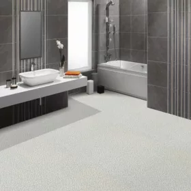   tekercses vinyl padló, PVC -  bézs kő mintás Artix 195 Nem 2 m