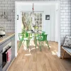 tekercses vinyl padló, PVC -  barna fa mintás Footex 635 Nim 4 m
