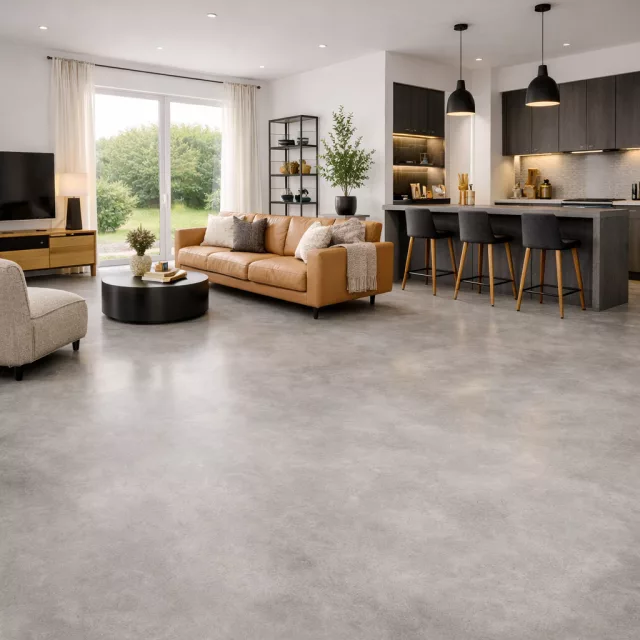 tekercses vinyl padló, PVC -  szürke kő mintás Maxelle eko 290 Pra 1 m