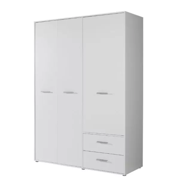 Hokkaido (MOKS844-120) gardróbszekrény - fehér