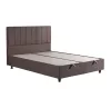 KAMILLA boxspring ágy - 180 x 200 cm - barna