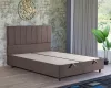 KAMILLA boxspring ágy - 180 x 200 cm - barna