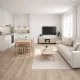 Vízálló laminált padló Berfloor 028VR luxor ezüst tölgy 8 mm