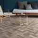 tekercses vinyl padló, PVC -  barna fa mintás Linz 585 4 m