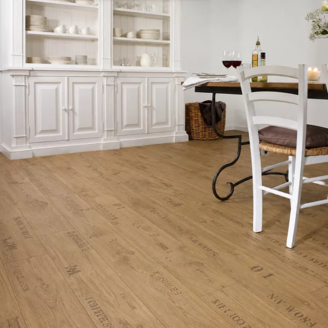tekercses vinyl padló, PVC -  barna fa mintás Bern 655 Mem 3 m