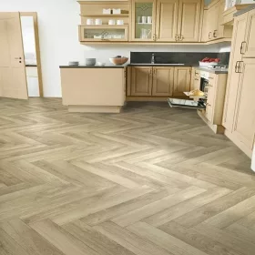   tekercses vinyl padló, PVC -  barna fa mintás Footex 635 Ala 3 m